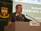 Der Chef des Stabes, Brigadier Jürgen Wörgötter, bei der Eröffnung. (Bild öffnet sich in einem neuen Fenster)