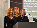 Julitta Dominika Walder und Gerald Buchas, die Veranstalter des Festivals. (Bild öffnet sich in einem neuen Fenster)