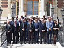 Die Experten vor dem Seminarzentrum Reichenau.