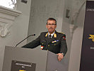 Generalleutnant Csitkovits begrüßte die Teilnehmer. (Bild öffnet sich in einem neuen Fenster)