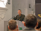 Generalleutnant Erich Csitkovits begrüßte die Seminarteilnehmer.