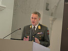 Generalmajor Ronald Vartok informierte über hybride Kriegsführung. (Bild öffnet sich in einem neuen Fenster)