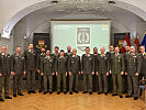 Die Teilnehmer des 1. Höheren Führungslehrgangs.
