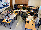 Während einer Unterrichtseinheit. (Bild &ouml;ffnet sich in einem neuen Fenster)