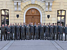 Lehrgangsführung und Teilnehmer des 7.Höheren Stabslehrganges 2026.