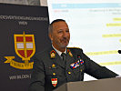Oberst des Generalstabsdienstes Prader koordiniert die Veranstaltung.