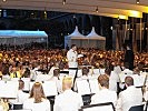 Die Gardemusik unter der Leitung von Militärmusikchef Bernhard Heher.