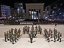 Die Militärmusik Tirol unter der Leitung von Oberst Herzog.