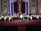 Die Gardemusik spielte ihr traditionelles Frühlingskonzert.