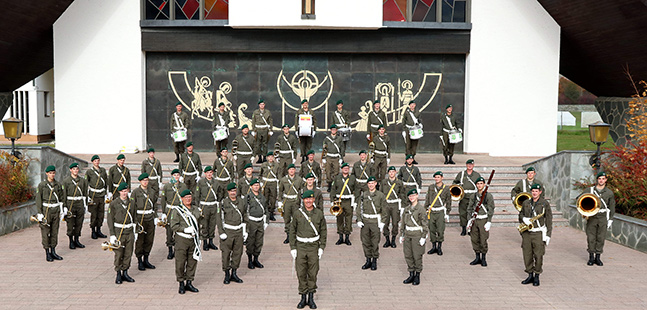 Die Militärmusik Kärnten.