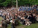 Österreichisch-Schweizerische Messe im Zeltlager 2. (Bild öffnet sich in einem neuen Fenster)