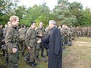 Die Seelsorger der orthodoxen, katholischen und evangelischen Kirche im Bundesheer.