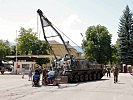 ...und ein Bergepanzer M-88 zogen die Besucher an. (Bild öffnet sich in einem neuen Fenster)