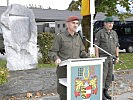 Oberst Walter Gitschthaler eröffnet die Wettkämpfe. (Bild öffnet sich in einem neuen Fenster)