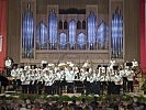 Die Militärmusik unter der Leitung von Vizeleutnant Strasser. (Bild öffnet sich in einem neuen Fenster)