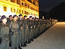 Soldaten des Versorgungsregimentes 1. (Bild öffnet sich in einem neuen Fenster)
