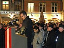 Bürgermeister Nagel dankt allen Einsatzorganisationen. (Bild öffnet sich in einem neuen Fenster)