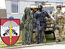 Das Jagdkommando präsentiert seine Spezialisten. (Bild öffnet sich in einem neuen Fenster)