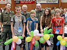 V.l.: Gruppenfoto mit Major Auer, Oberst Trares und Oberst Schweiger. (Bild öffnet sich in einem neuen Fenster)