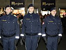 ...sowie von der Bundespolizei sind anwesend. (Bild öffnet sich in einem neuen Fenster)