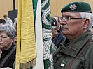 Vizeleutnant Farkas ist Fahnenträger beim Jägerbataillon 18. (Bild öffnet sich in einem neuen Fenster)