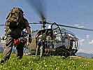 ...ist Flugretter beim Fliegerabwehrbataillon 2 in Zeltweg. (Bild öffnet sich in einem neuen Fenster)