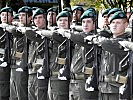 Die Pioniere des Militärkommandos stellten den Ehrenzug. (Bild öffnet sich in einem neuen Fenster)