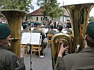 ...der "Guggenberg Marsch" wird gespielt... (Bild öffnet sich in einem neuen Fenster)