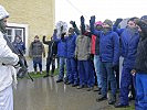 Die Rebellen demonstrieren lautstark ihren Unmut. (Bild öffnet sich in einem neuen Fenster)