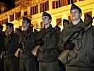 Die Soldaten der Flieger tragen als äußeres Zeichen die "Fliegermütze". (Bild öffnet sich in einem neuen Fenster)