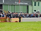 Zahlreiche Besucher am Fliegerhorst. (Bild öffnet sich in einem neuen Fenster)