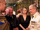 Der stellvertretende Generalstabschef Luif und Generalmajor Ilic, 2.v.l. (Bild öffnet sich in einem neuen Fenster)