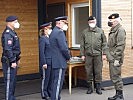 Mit dem stv. Landespolizeidirektor der Steiermark in Bad Radkersburg. (Bild öffnet sich in einem neuen Fenster)