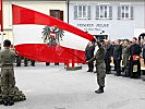 Die Dienstflagge des Bundes wurde gehisst. (Bild öffnet sich in einem neuen Fenster)