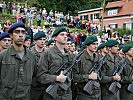 Rekruten vom Versorgungsregiment 1 aus Graz. (Bild öffnet sich in einem neuen Fenster)