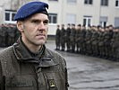 Der Kommandant der Ausgerückten Truppe: Major Manfred Spari. (Bild öffnet sich in einem neuen Fenster)
