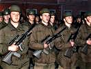 Angelobte Soldaten 08. (Bild öffnet sich in einem neuen Fenster)