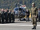 Der Kommandant der ausgerückten Truppe war Major Helmut Ornik. (Bild öffnet sich in einem neuen Fenster)