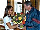Einzige Dame im Starterfeld Ulrike Aldrian vom Heeressportzentrum Wien. (Bild öffnet sich in einem neuen Fenster)