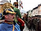 Teilnehmer in historischen Uniformen verliehen Mariazell besonderen Glanz. (Bild öffnet sich in einem neuen Fenster)