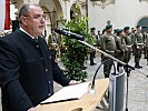 Landtagspräsident Schrittwieser hielt die Laudatio. (Bild öffnet sich in einem neuen Fenster)