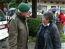 Bezirkshauptfrau Dr. Rosemarie Drexler und Generalmajor Kritsch. (Bild öffnet sich in einem neuen Fenster)