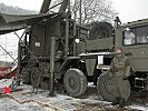 Ein Soldat bewacht die Radarstation, die tieffliegende Flugzeuge erfasst. (Bild öffnet sich in einem neuen Fenster)