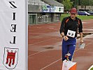 Vizeleutnant Markus Oberbacher beim Zieleinlauf. (Bild öffnet sich in einem neuen Fenster)