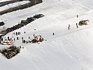 Die Absturzstelle am Losenpass aus der Luftperspektive. (Bild öffnet sich in einem neuen Fenster)