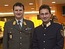 Brigadier Reiszner und Polizeipräsident Pürstl im Gespräch. (Bild öffnet sich in einem neuen Fenster)