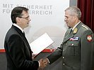 Generalmajor Dietmar Franzisci übernimmt die Sektion 2 Planung. (Bild öffnet sich in einem neuen Fenster)