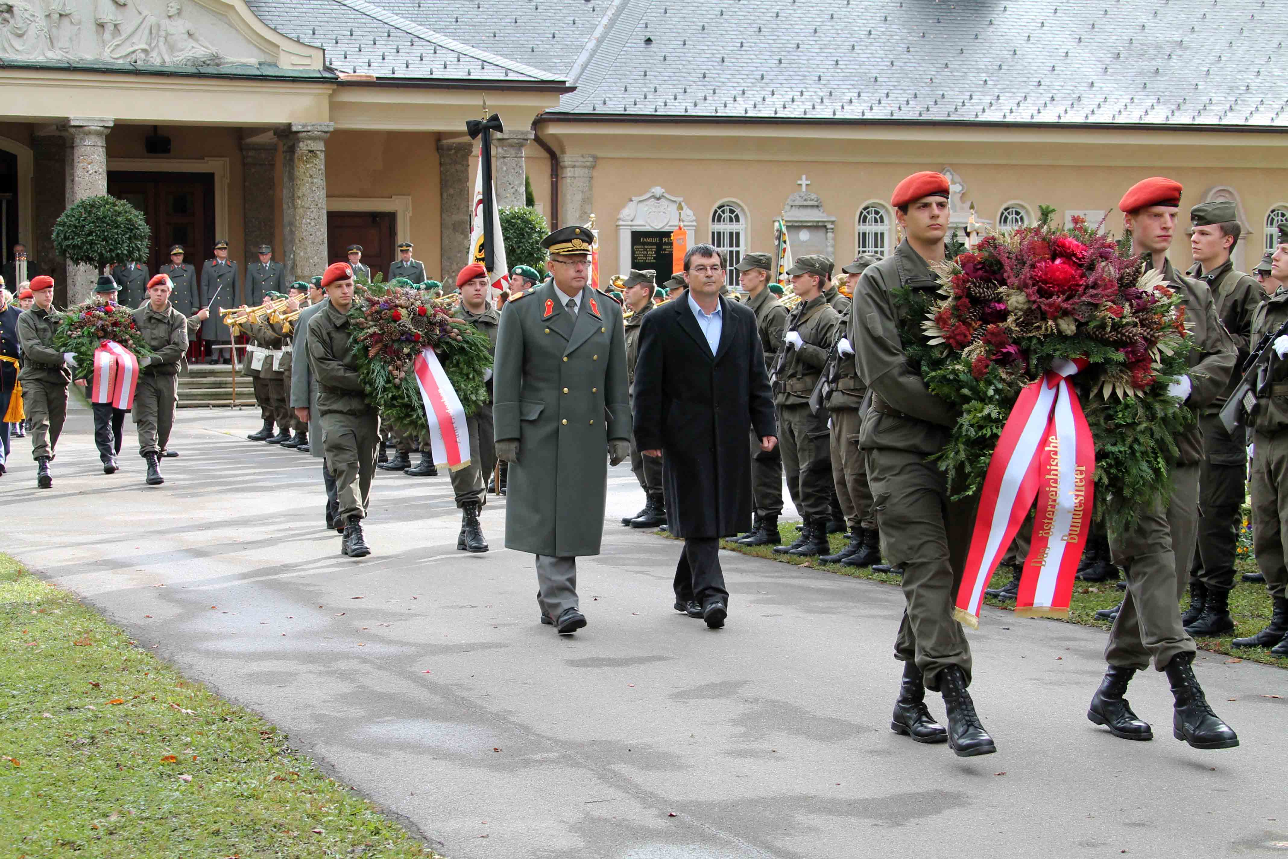 Bundesheer Aktuell Allerseelenfeiern In Salzburg