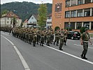 Die Militärmusik Vorarlberg wird ihr Können zeigen.