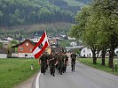 Die Soldaten des Jägerbataillons 12 luden zum traditionellen Marsch.